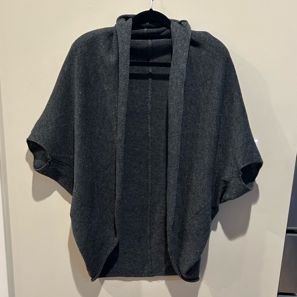 EUC Grey Cardigan size Large.